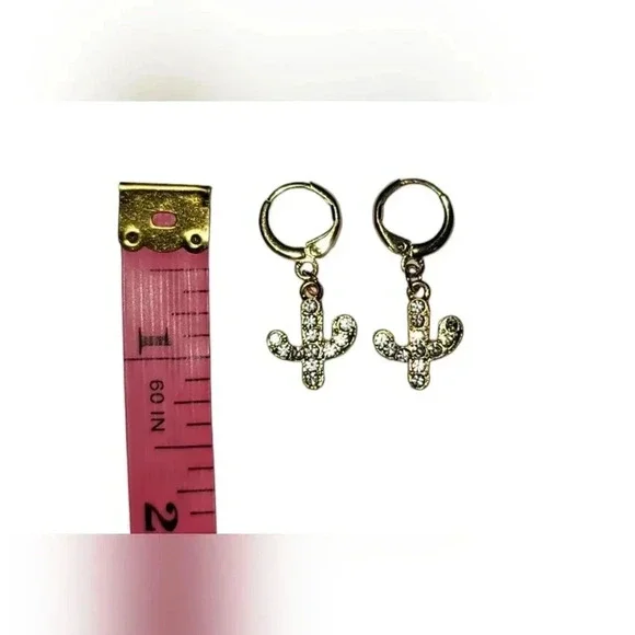 Cactus Earrings - Picture 3 of 3
